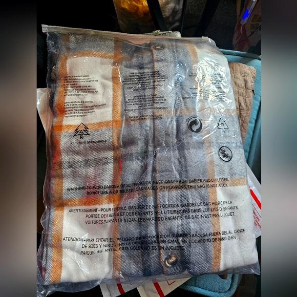 Long Flannel Shacket - Picture 3 of 4